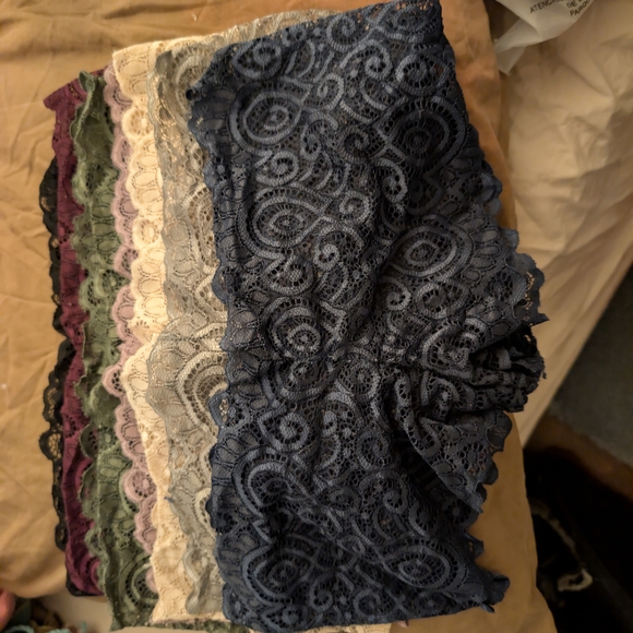 Elegant Lace Women's Panties Set - Multicolor - Picture 3 of 3